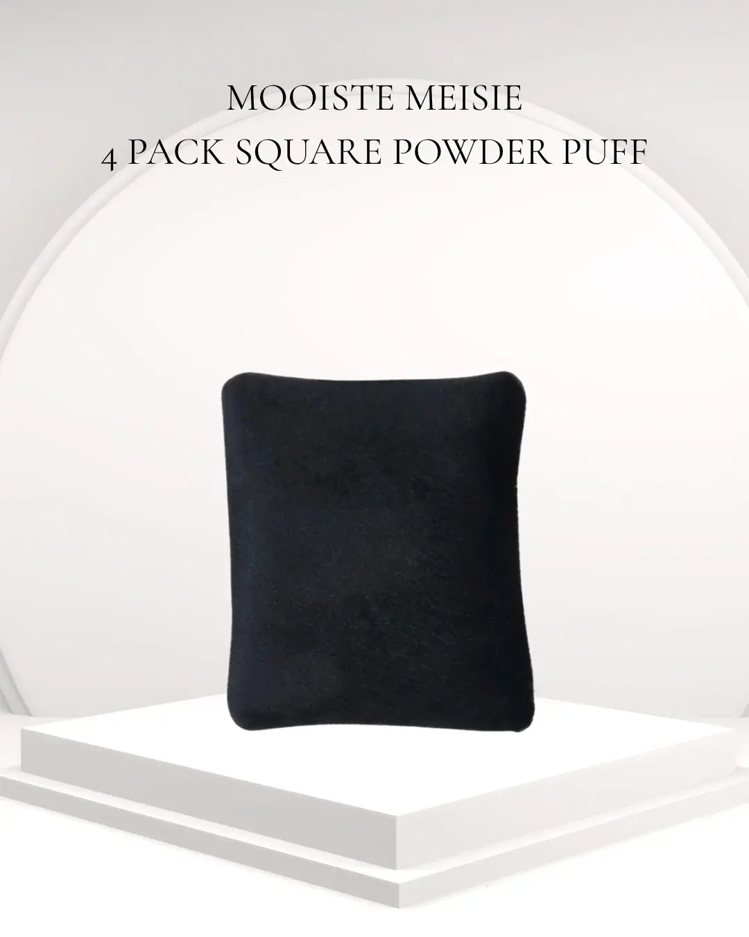 Mooiste Meisie 4 Pack Square Powder Puff