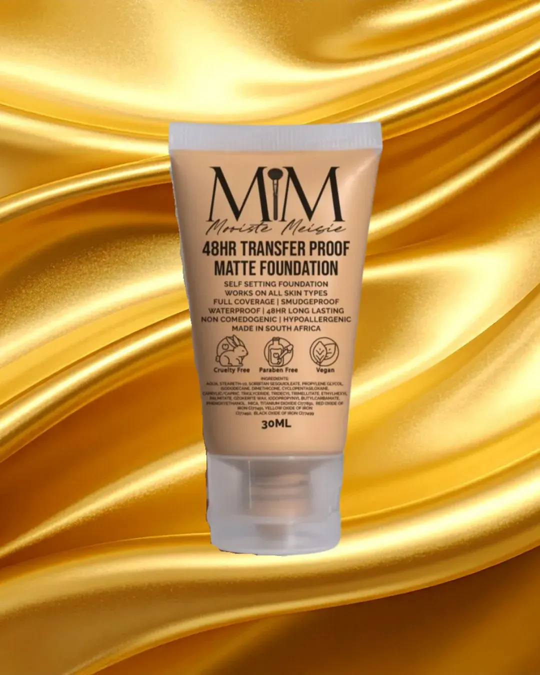 Mooiste Meisie 48hr Transfer Proof Matte Foundation