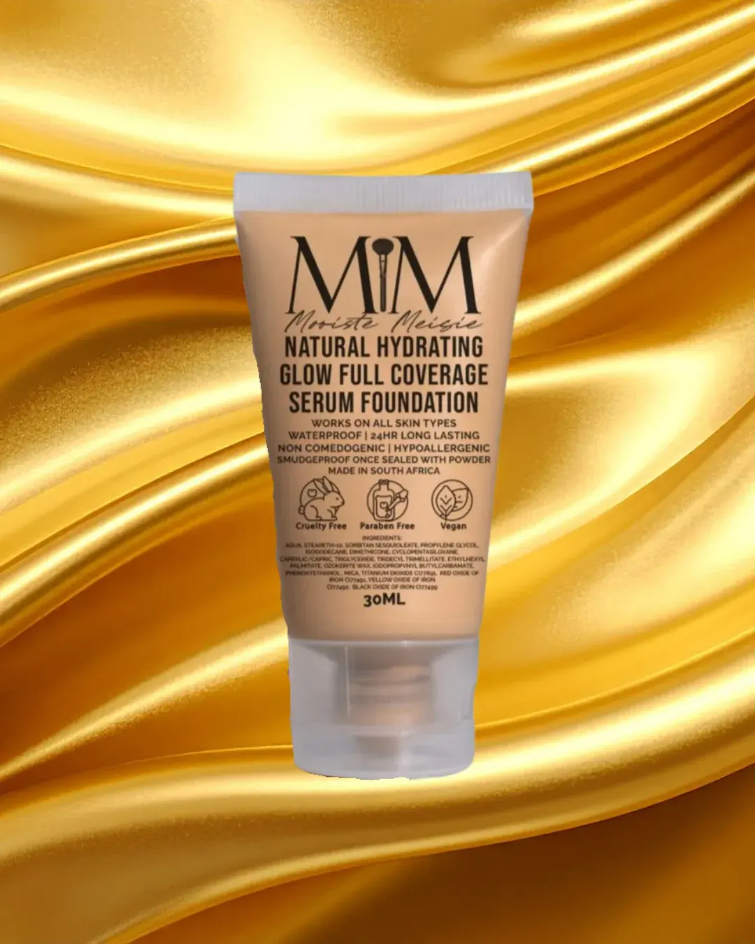Mooiste Meisie Natural Hydrating Glow Full Coverage Serum Foundation
